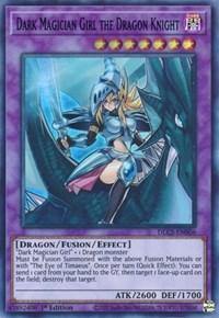 Dark Magician Girl the Dragon Knight (Green) [DLCS-EN006] Ultra Rare - Board Wipe