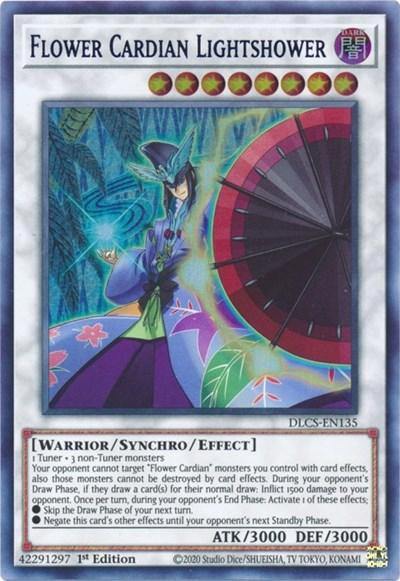 Flower Cardian Lightshower (Blue) [DLCS-EN135] Ultra Rare - Board Wipe