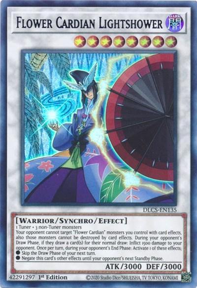 Flower Cardian Lightshower (Purple) [DLCS-EN135] Ultra Rare - Board Wipe
