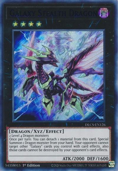 Galaxy Stealth Dragon (Green) [DLCS-EN126] Ultra Rare - Board Wipe