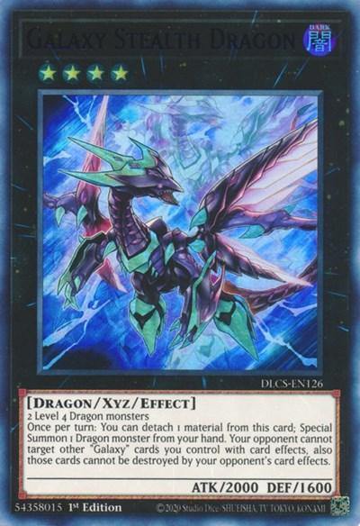Galaxy Stealth Dragon (Purple) [DLCS-EN126] Ultra Rare - Board Wipe