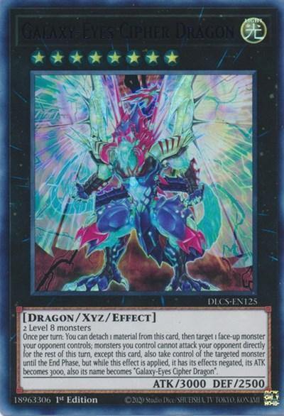 Galaxy-Eyes Cipher Dragon (Purple) [DLCS-EN125] Ultra Rare - Board Wipe