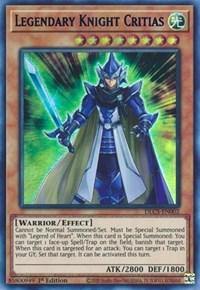 Legendary Knight Critias (Green) [DLCS-EN002] Ultra Rare - Board Wipe