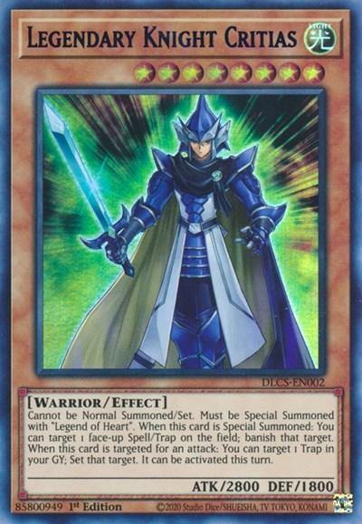 Legendary Knight Critias (Green) [DLCS-EN002] Ultra Rare - Board Wipe