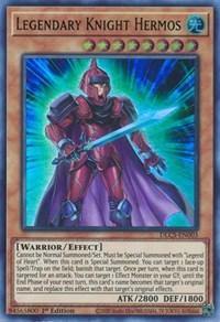 Legendary Knight Hermos (Green) [DLCS-EN003] Ultra Rare - Board Wipe