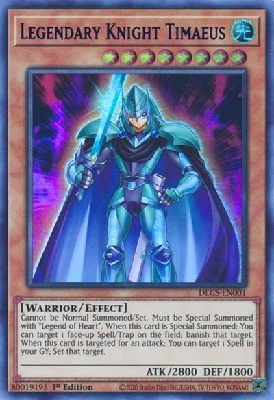 Legendary Knight Timaeus (Purple) [DLCS-EN001] Ultra Rare - Board Wipe
