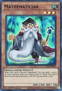 Mathematician (Blue) [DLCS-EN025] Ultra Rare - Board Wipe