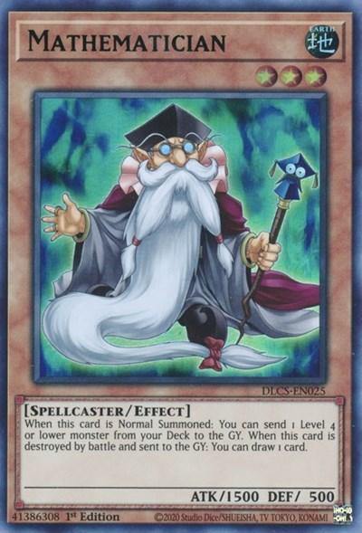 Mathematician (Green) [DLCS-EN025] Ultra Rare - Board Wipe