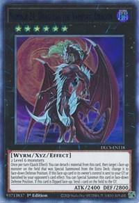 Number 24: Dragulas the Vampiric Dragon (Blue) [DLCS-EN118] Ultra Rare - Board Wipe