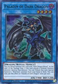 Paladin of Dark Dragon (Green) [DLCS-EN069] Ultra Rare - Board Wipe