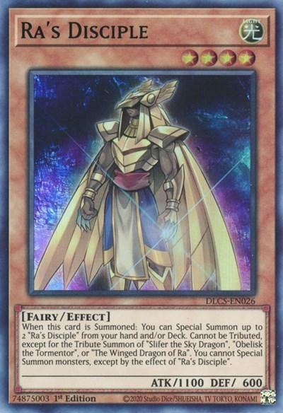 Ra's Disciple (Green) [DLCS-EN026] Ultra Rare - Board Wipe