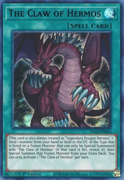 The Claw of Hermos (Purple) [DLCS-EN064] Ultra Rare - Board Wipe