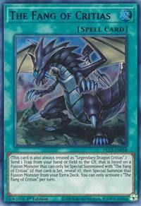 The Fang of Critias (Blue) [DLCS-EN058] Ultra Rare - Board Wipe