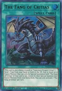 The Fang of Critias (Green) [DLCS-EN058] Ultra Rare - Board Wipe