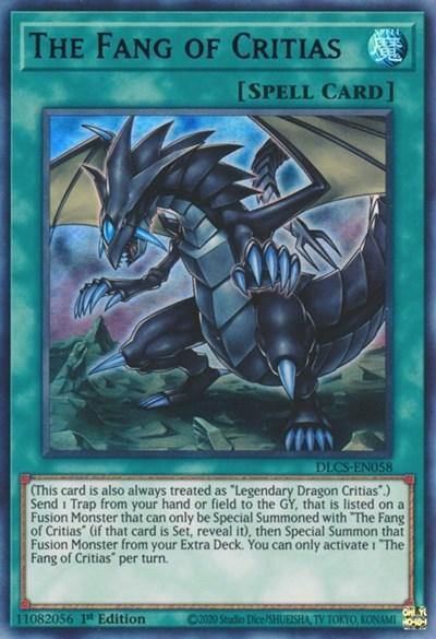The Fang of Critias (Purple) [DLCS-EN058] Ultra Rare - Board Wipe