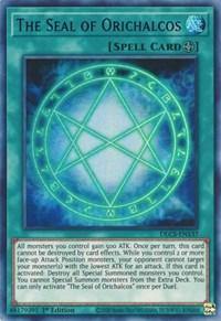 The Seal of Orichalcos (Blue) [DLCS-EN137] Ultra Rare - Board Wipe