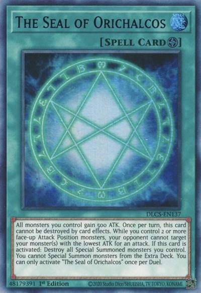 The Seal of Orichalcos (Purple) [DLCS-EN137] Ultra Rare - Board Wipe