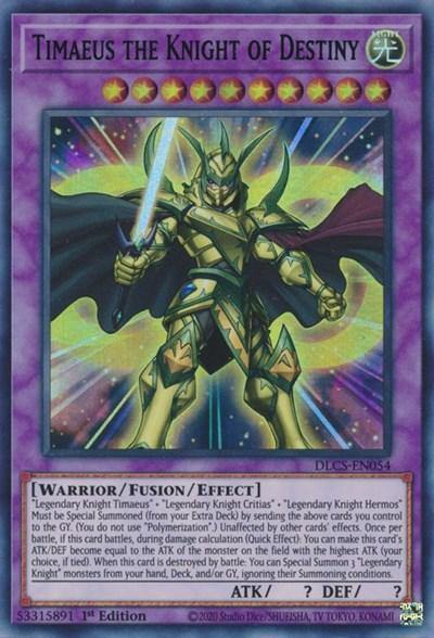 Timaeus the Knight of Destiny (Purple) [DLCS-EN054] Ultra Rare - Board Wipe