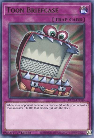Toon Briefcase (Green) [DLCS-EN080] Ultra Rare - Board Wipe