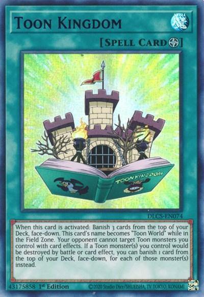 Toon Kingdom (Blue) [DLCS-EN074] Ultra Rare - Board Wipe