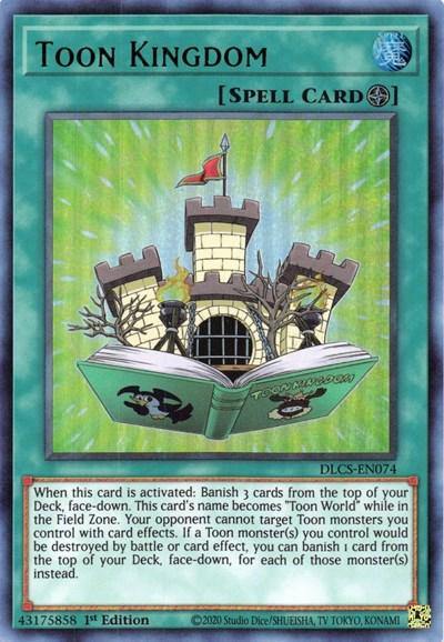Toon Kingdom (Green) [DLCS-EN074] Ultra Rare - Board Wipe