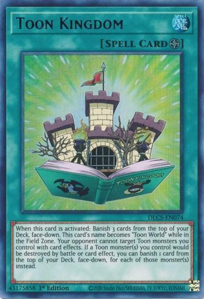 Toon Kingdom (Purple) [DLCS-EN074] Ultra Rare - Board Wipe