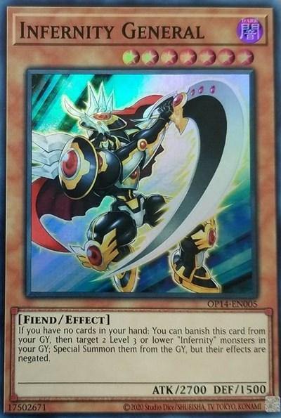 Infernity General [OP14-EN005] Super Rare - Board Wipe