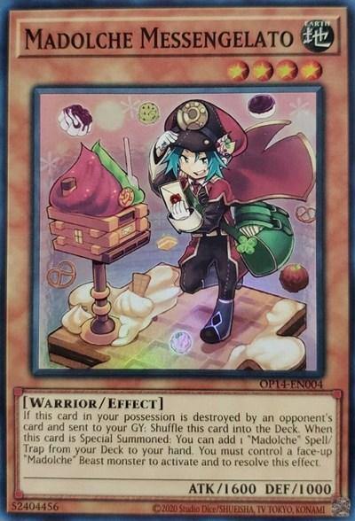 Madolche Messengelato [OP14-EN004] Super Rare - Board Wipe