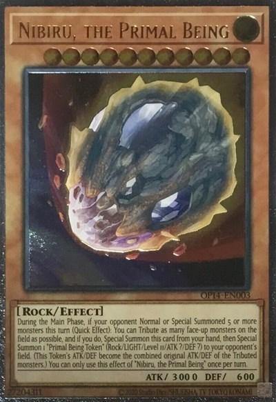 Nibiru, the Primal Being [OP14-EN003] Ultimate Rare - Board Wipe