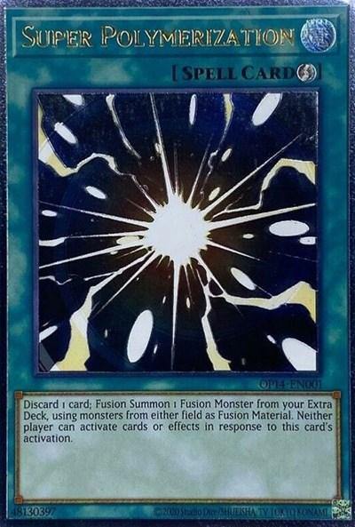 Super Polymerization [OP14-EN001] Ultimate Rare - Board Wipe