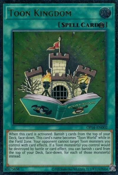 Toon Kingdom [OP14-EN002] Ultimate Rare - Board Wipe