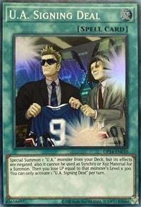 U.A. Signing Deal [OP14-EN010] Super Rare - Board Wipe
