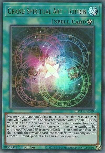 Grand Spiritual Art - Ichirin [SDCH-EN019] Ultra Rare - Board Wipe