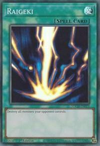 Raigeki [SDCH-EN021] Super Rare - Board Wipe