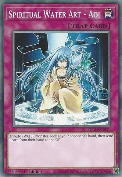 Spiritual Water Art - Aoi [SDCH-EN031] Common - Board Wipe