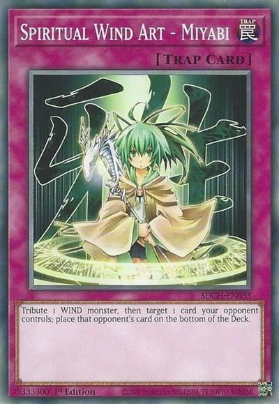 Spiritual Wind Art - Miyabi [SDCH-EN033] Common - Board Wipe