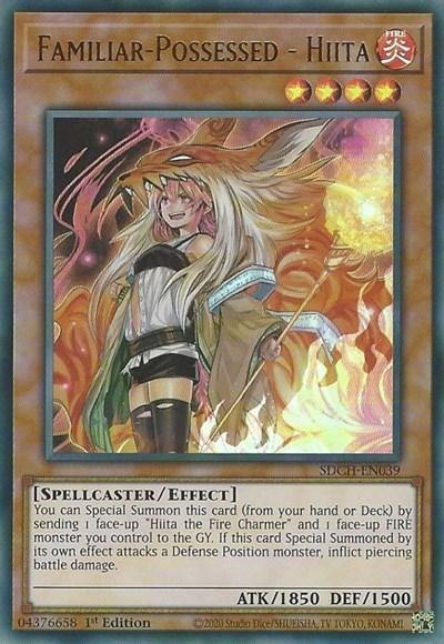 Familiar-Possessed - Hiita (Alternate Art) [SDCH-EN039] Ultra Rare - Board Wipe