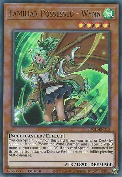 Familiar-Possessed - Wynn (Alternate Art) [SDCH-EN040] Ultra Rare - Board Wipe