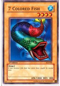 7 Colored Fish [SDJ-008] Common - Board Wipe