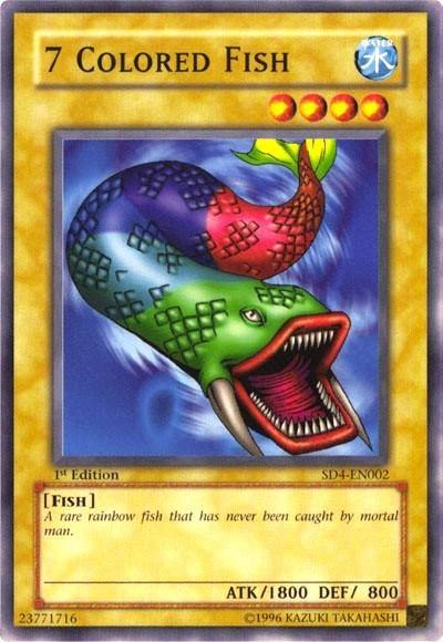 7 Colored Fish [SD4-EN002] Common - Board Wipe