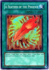 A Feather of the Phoenix [DR3-EN157] Super Rare - Board Wipe