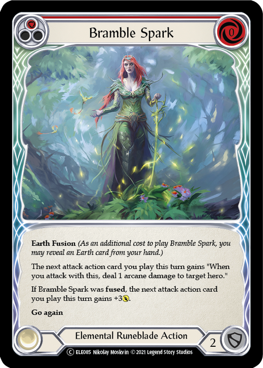 Bramble Spark (Red) [U-ELE085] Unlimited Rainbow Foil