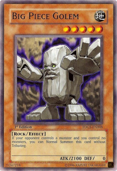 Big Piece Golem [TDGS-EN008] Rare