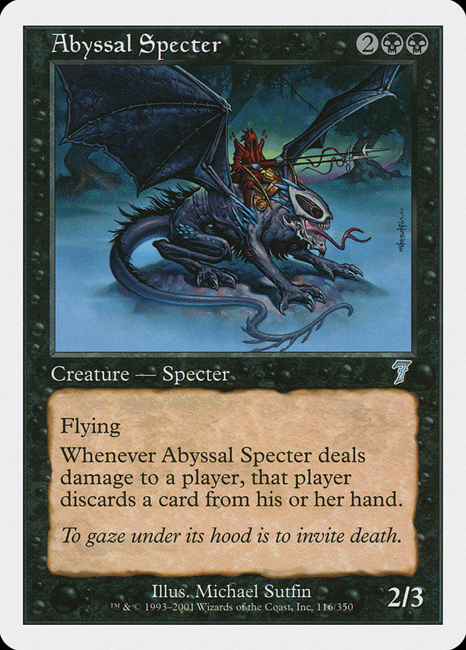 Abyssal Specter [Seventh Edition]