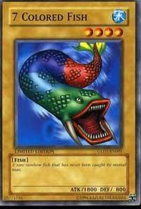 7 Colored Fish [GLD1-EN001] Common - Board Wipe