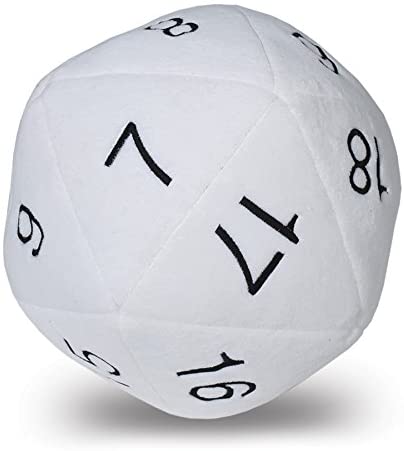 Jumbo D20 Plush - Board Wipe