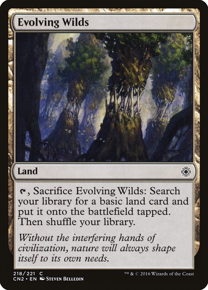 Evolving Wilds [Conspiracy: Take the Crown]
