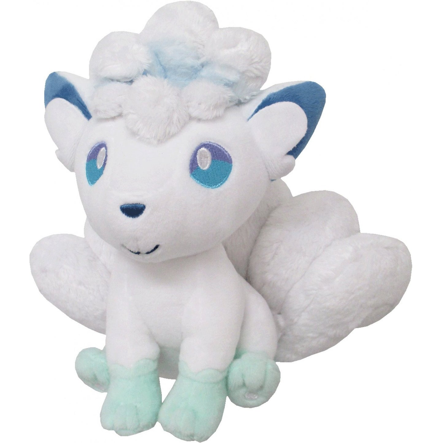 Sanei Pokemon All Star Collection PP61 Alolan Vulpix Plush, 8"