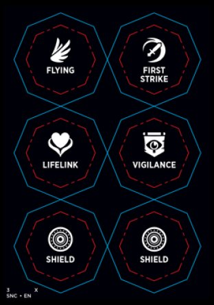 Punch Card Tokens (3/4) [Streets of New Capenna Tokens]