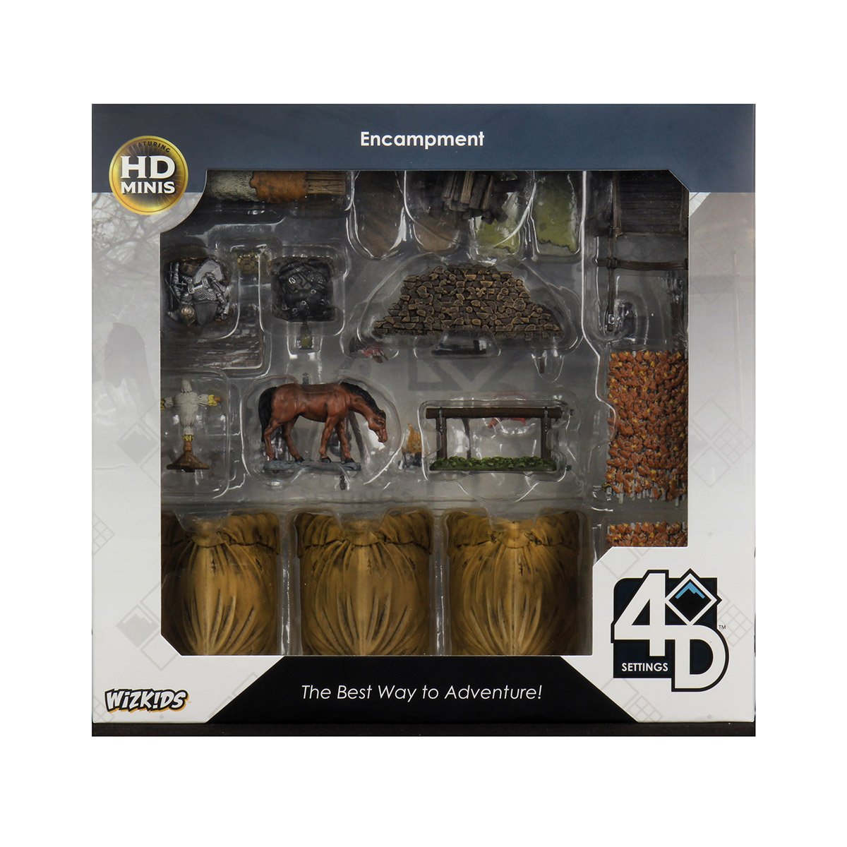 Wizkids 4D Settings: Encampment - Board Wipe